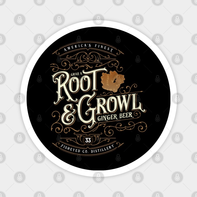 Grab a Root & Growl Magnet by DanielLiamGill